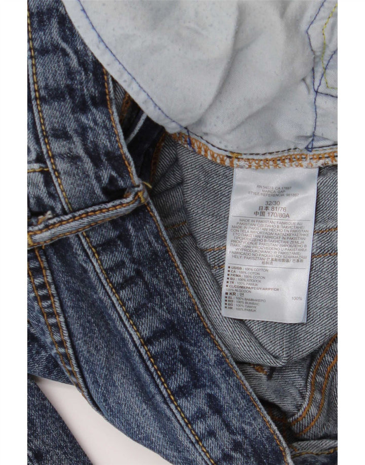 Gap Straight Jeans til mænd W32 L30 blå bomuld