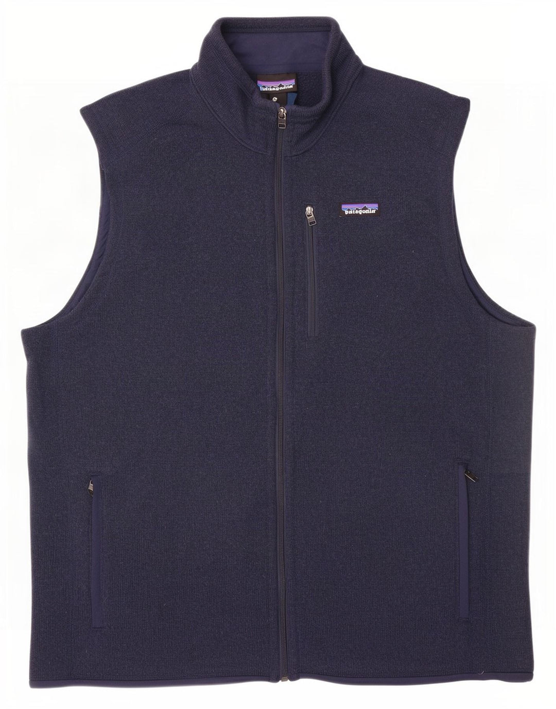 Patagonia Herre Ærmeløs træningsdragt Topjakke 2XL Navy Blue