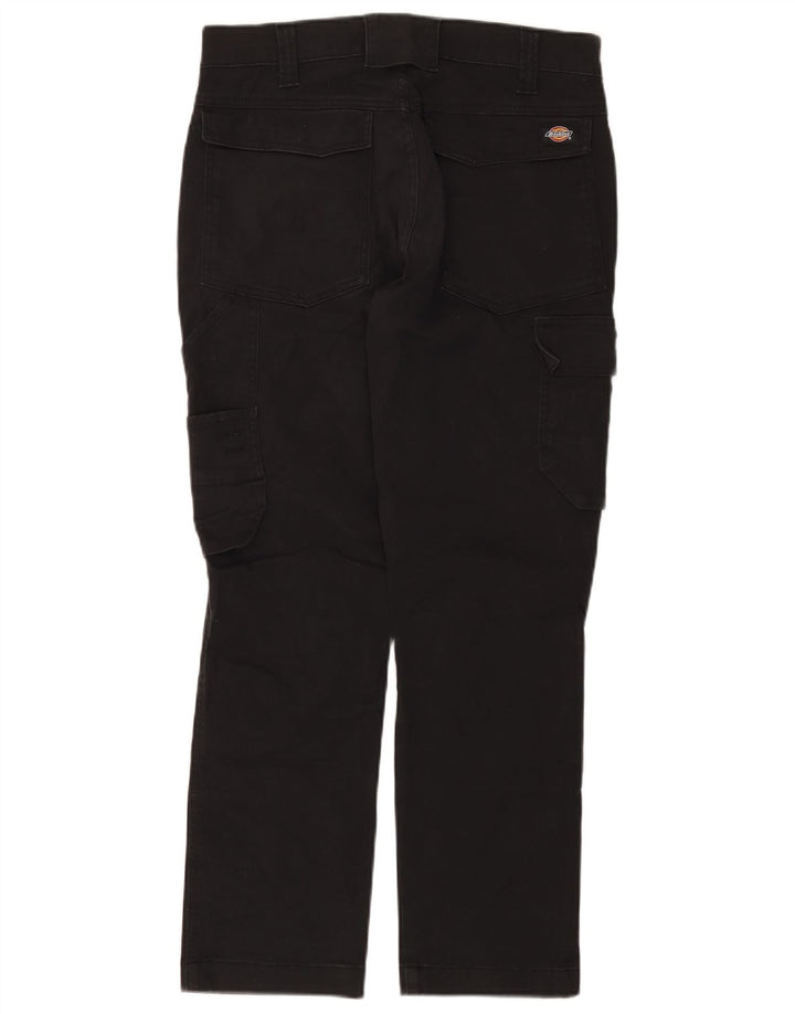 Dickies Straight Cargo bukser til mænd W32 L30 Sort bomuld
