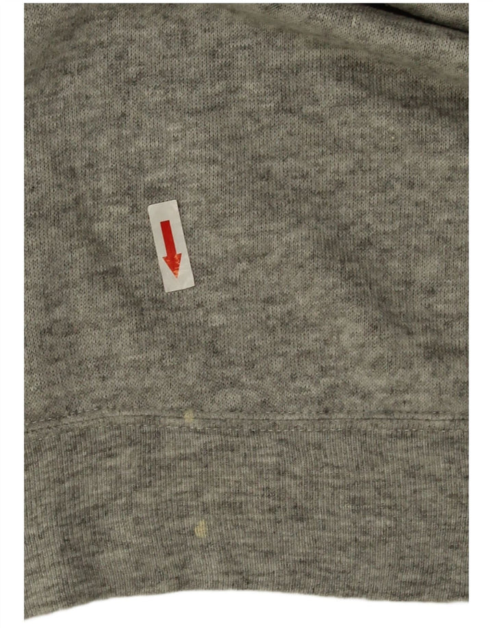 Champion Herre Grafisk Kortærmet Sweatshirt Jumper Lille Grå Colourblock