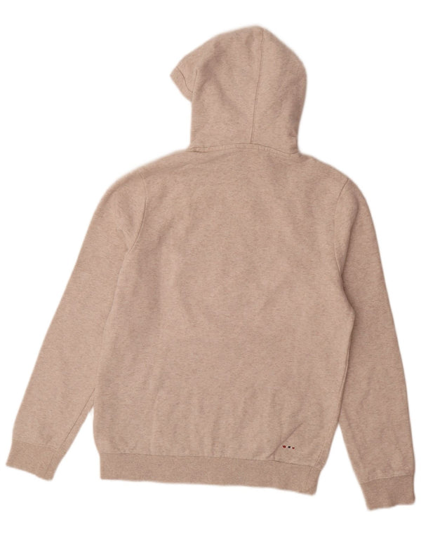 Napapijri Herre grafisk hættetrøje XS Beige Flecked Bomuld
