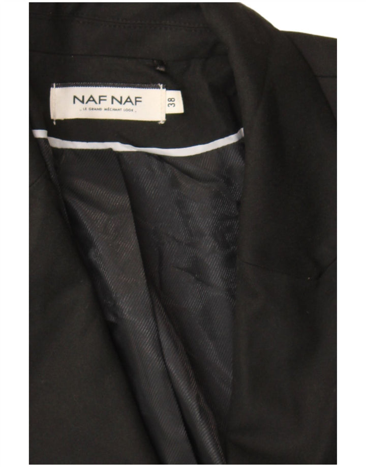 Naf Dame Dobbeltradet Blazerjakke EU 38 Medium Sort