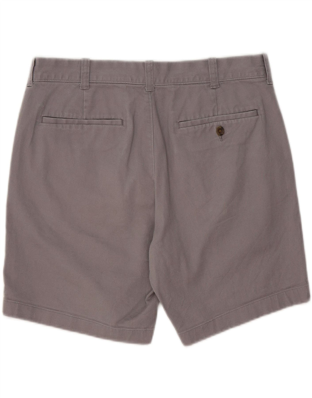 J. CREW Mens Mercantile Chino Shorts W33 Medium Grey Cotton Vintage J. Crew and Second-Hand J. Crew from Messina Hembry 