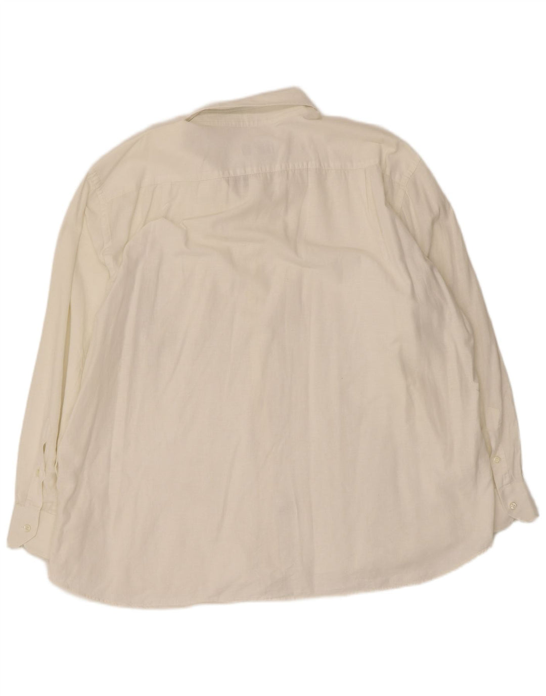 Roccobarocco Herreskjorte Str. 49 3XL Hvid Bomuld