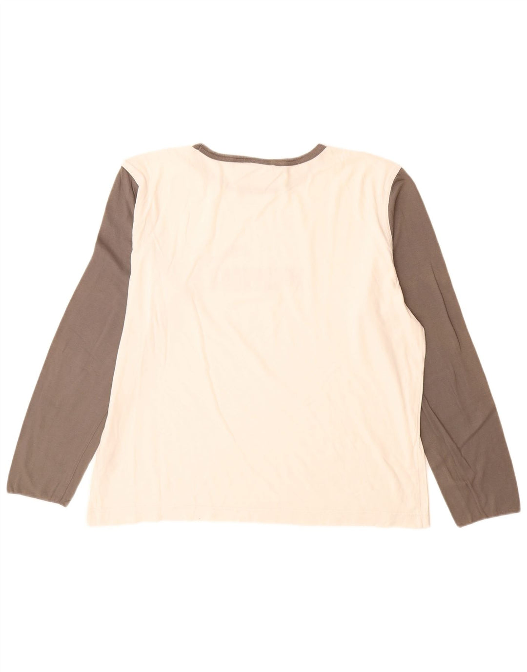 Puma Herre Grafisk Top Langærmet XL Hvid Colourblock Bomuld