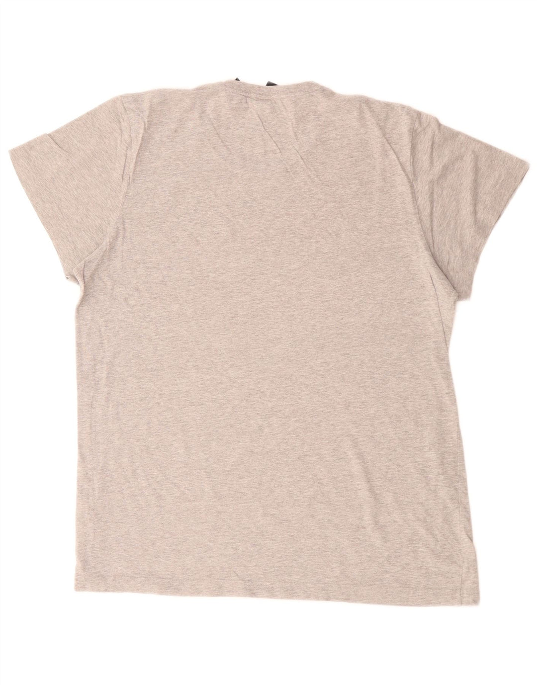 Adidas Herre grafisk T-shirt top mellemgrå bomuld