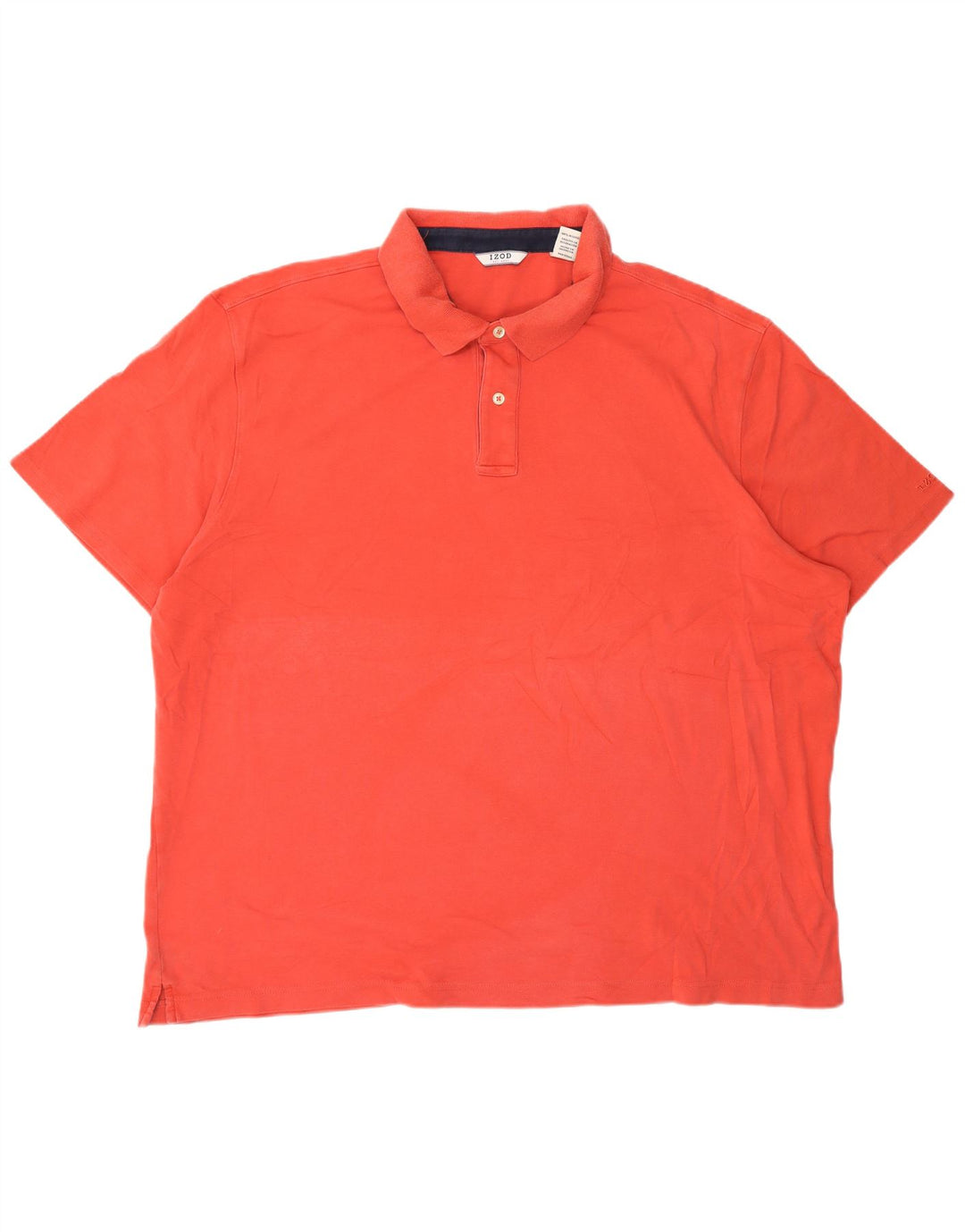 Izod Polo Shirt til mænd 2XL Pink Bomuld
