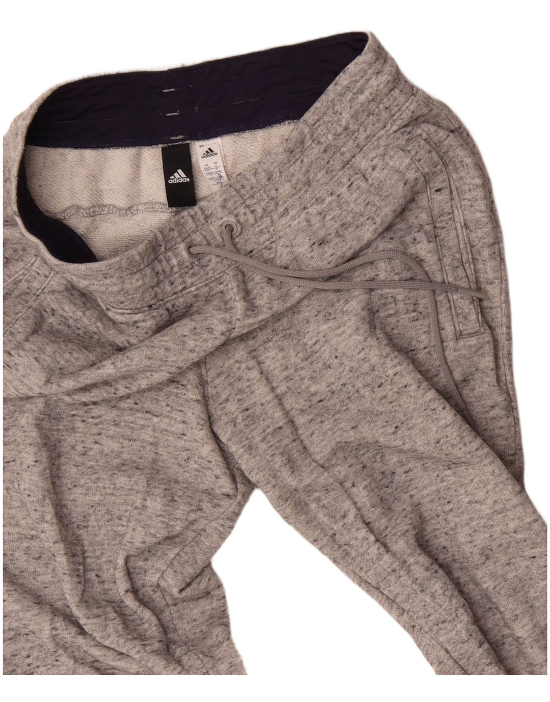 ADIDAS træningsdragt til kvinder Joggers UK 8/10 Small Grey Flecked