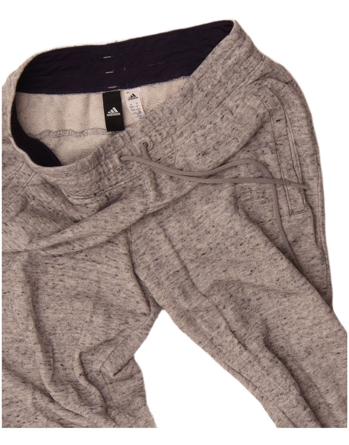 ADIDAS træningsdragt til kvinder Joggers UK 8/10 Small Grey Flecked