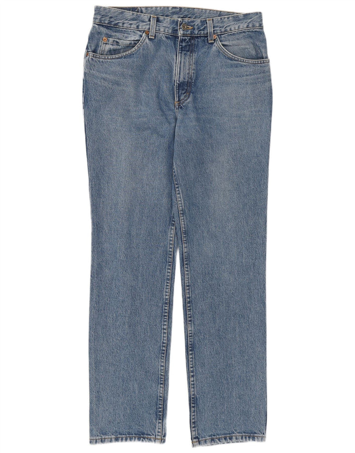 MUSTANG Straight Jeans til mænd W33 L30 Blå Bomuld