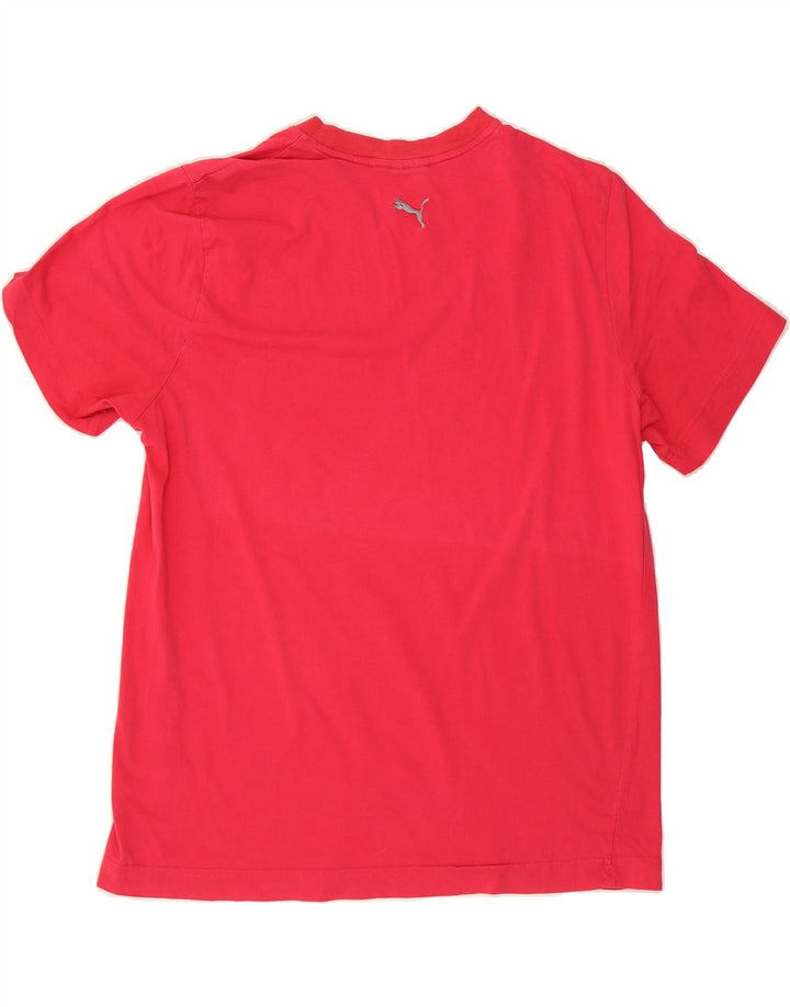 PUMA Mens Graphic T-Shirt Top XL Red Vintage Puma and Second-Hand Puma from Messina Hembry 