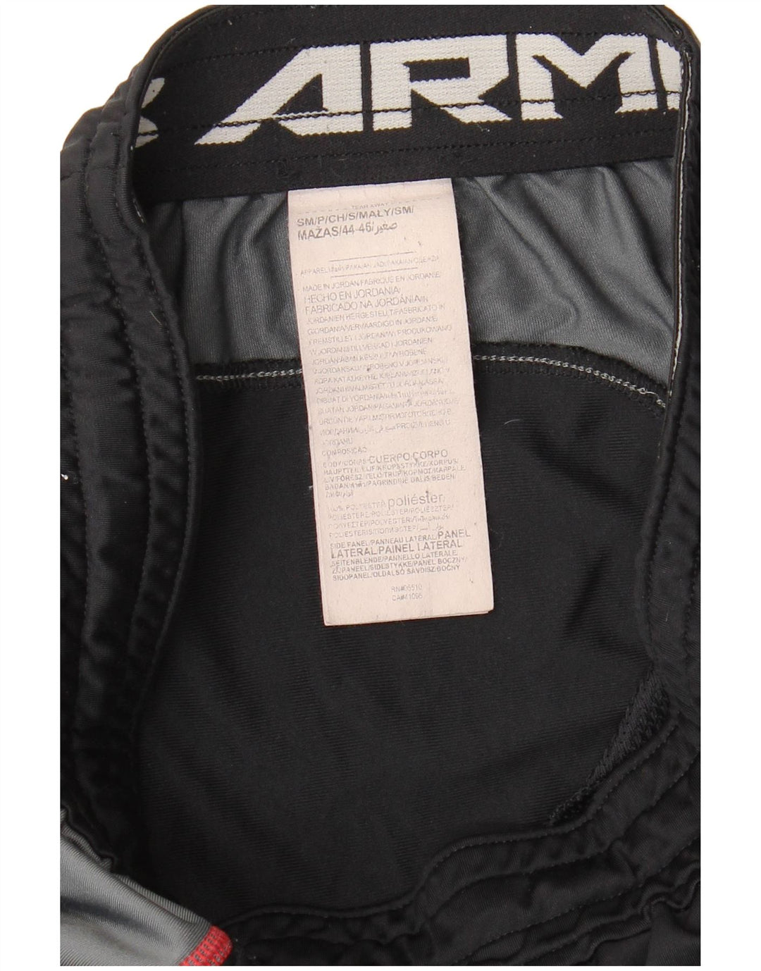 UNDER ARMOUR Sportsshorts til mænd Small Black Colourblock Polyester
