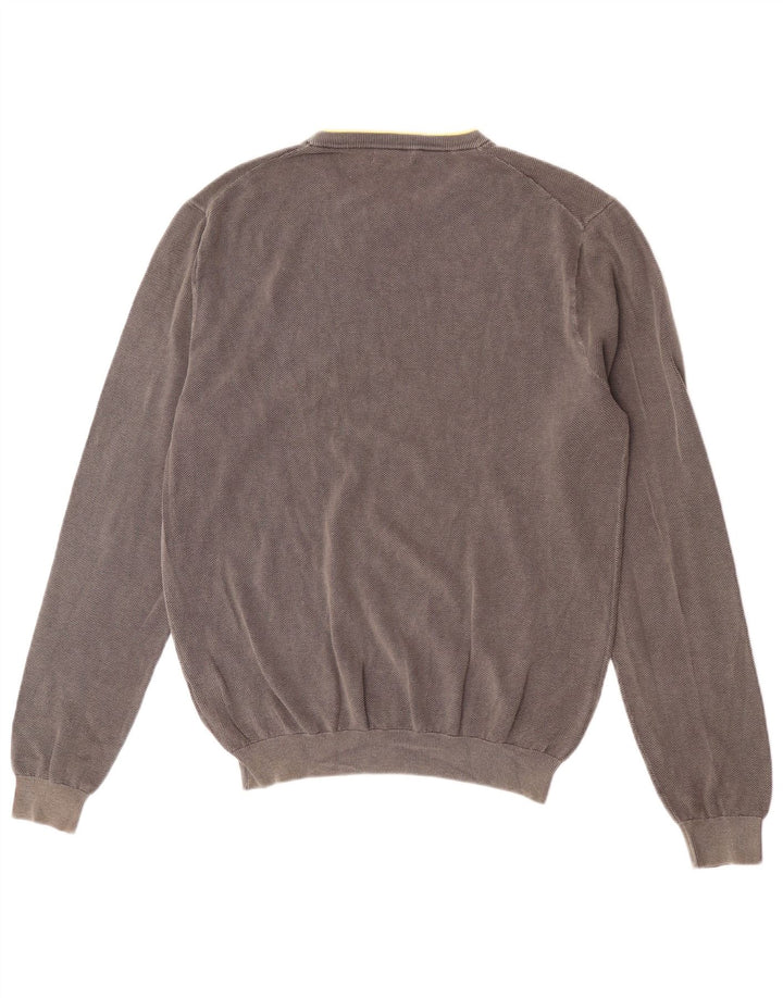 Sun68 Herre sweater med rund hals XL grå bomuld