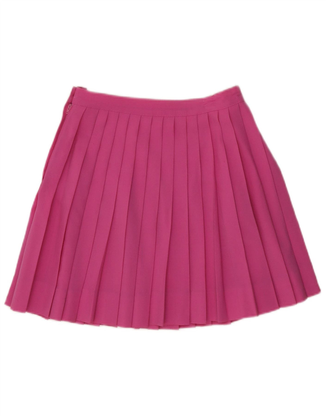 Stefanel Dame Mini Knive Plisseret nederdel IT 42 Medium W25 Pink Uld