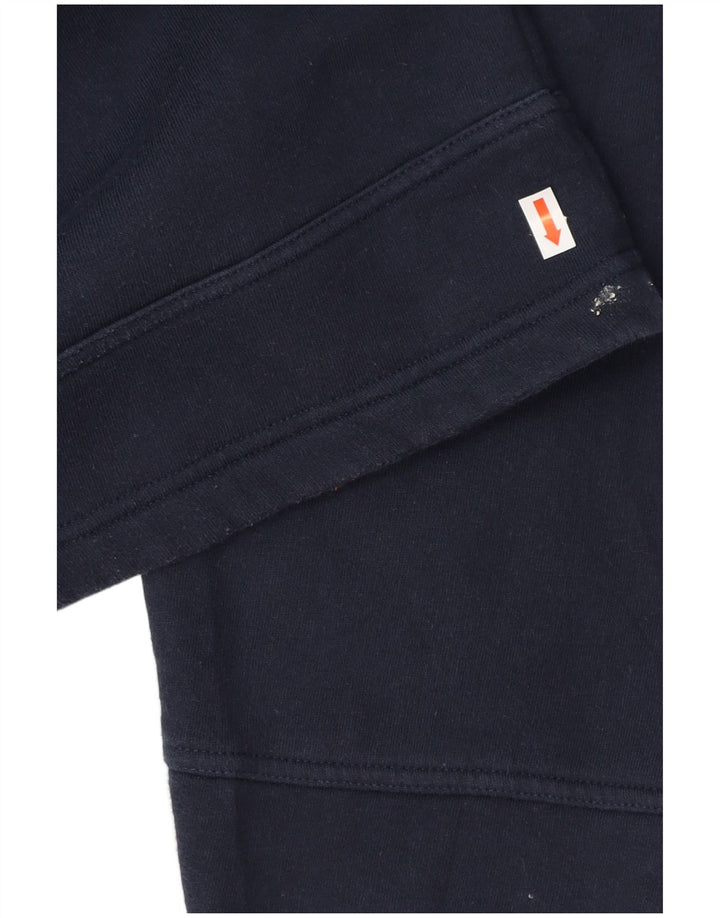 ADIDAS Herre Loose Fit Sweatshirt Jumper Medium Navyblå Bomuld