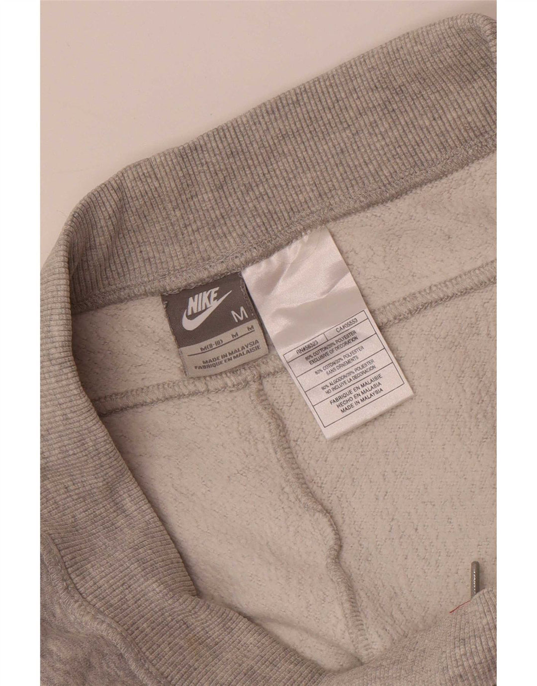 Nike træningsdragtsbukser til kvinder US 8/10 Medium Grey Flecked Bomuld