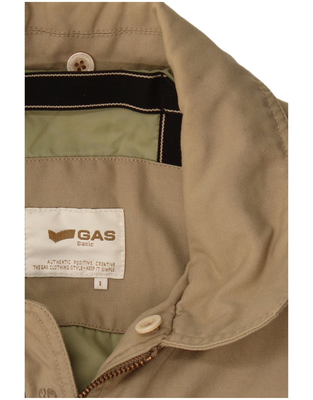 GAS Bomberjakke til mænd UK 40 Large Beige