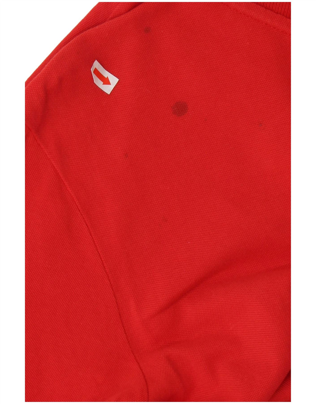 BEAR Mens Polo Shirt Large Red Cotton