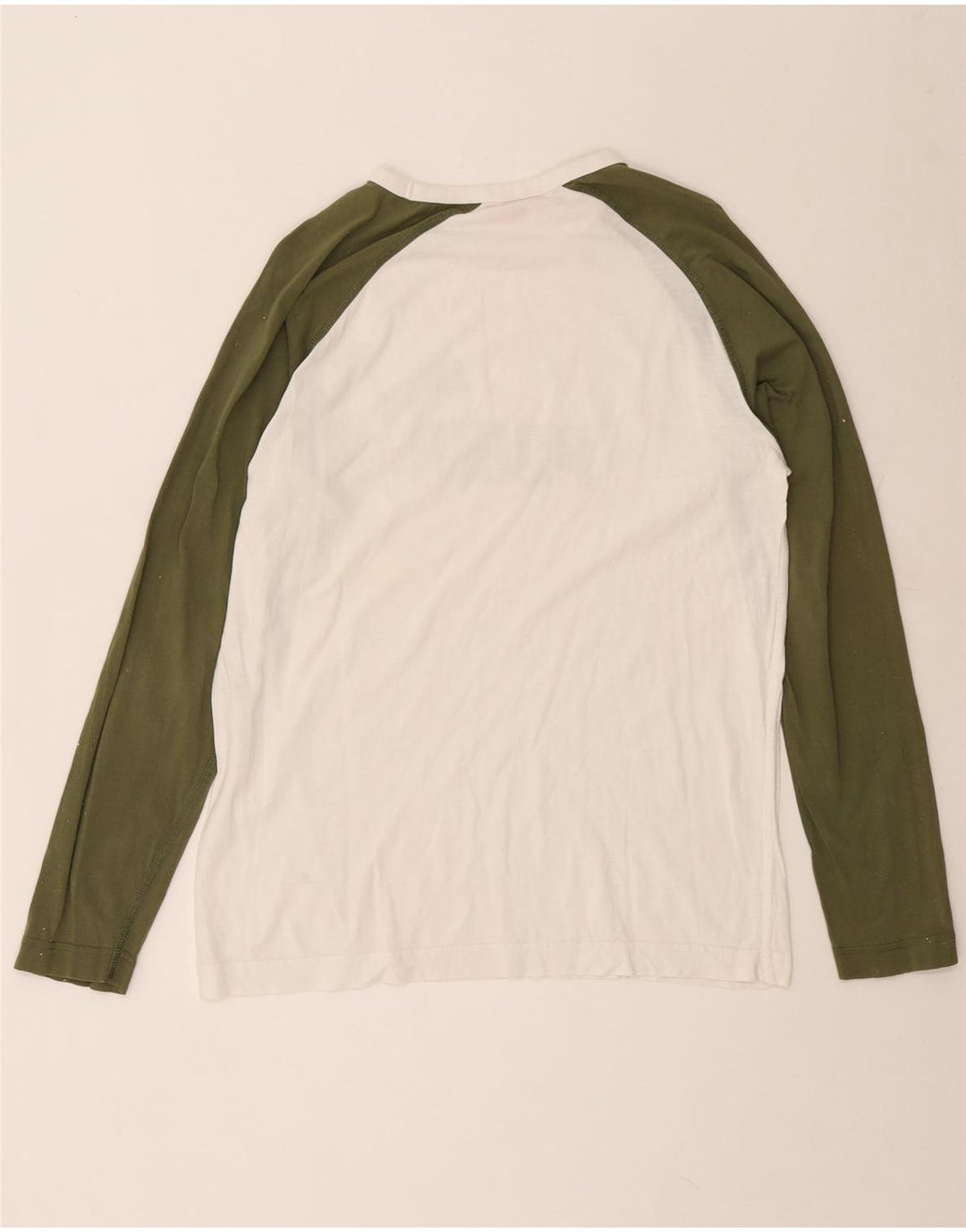 Puma Herre grafisk T-shirt Langærmet Medium White Colourblock