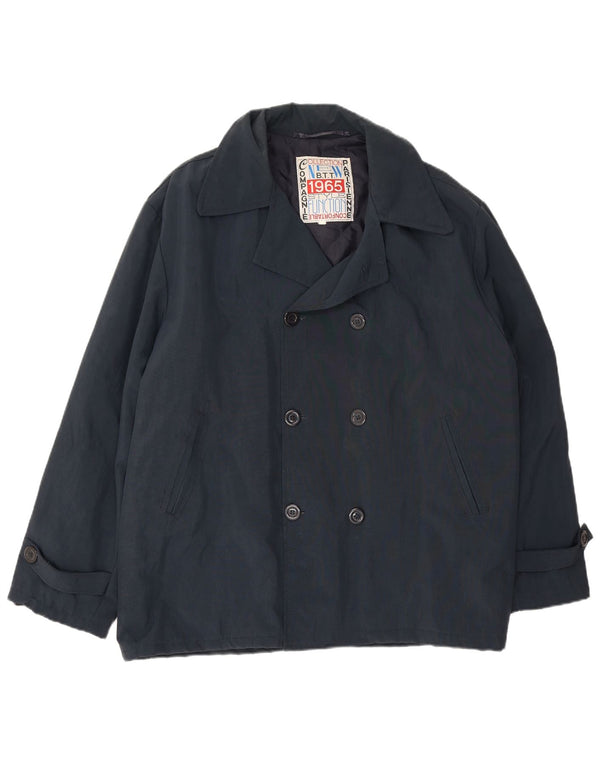 Compagnie Herre Pea Coat UK 40 Large Navy Blue