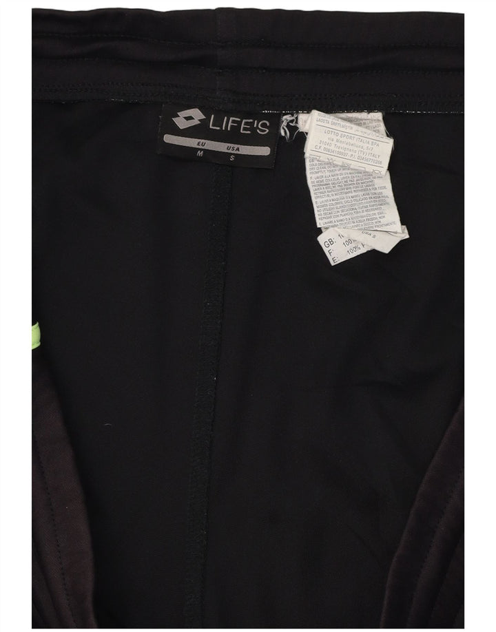 Lotto Herre grafiske sportsshorts Medium Sort Polyester