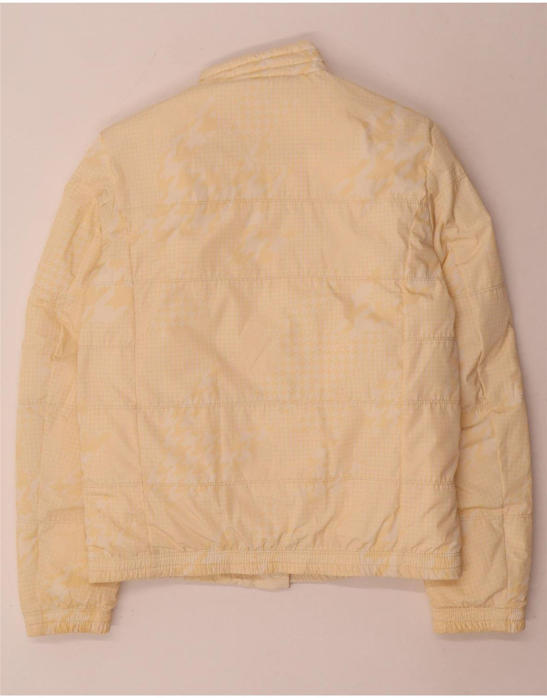 Hugo Boss Womens Vendbar polstret jakke UK 8 Small Beige Polyester