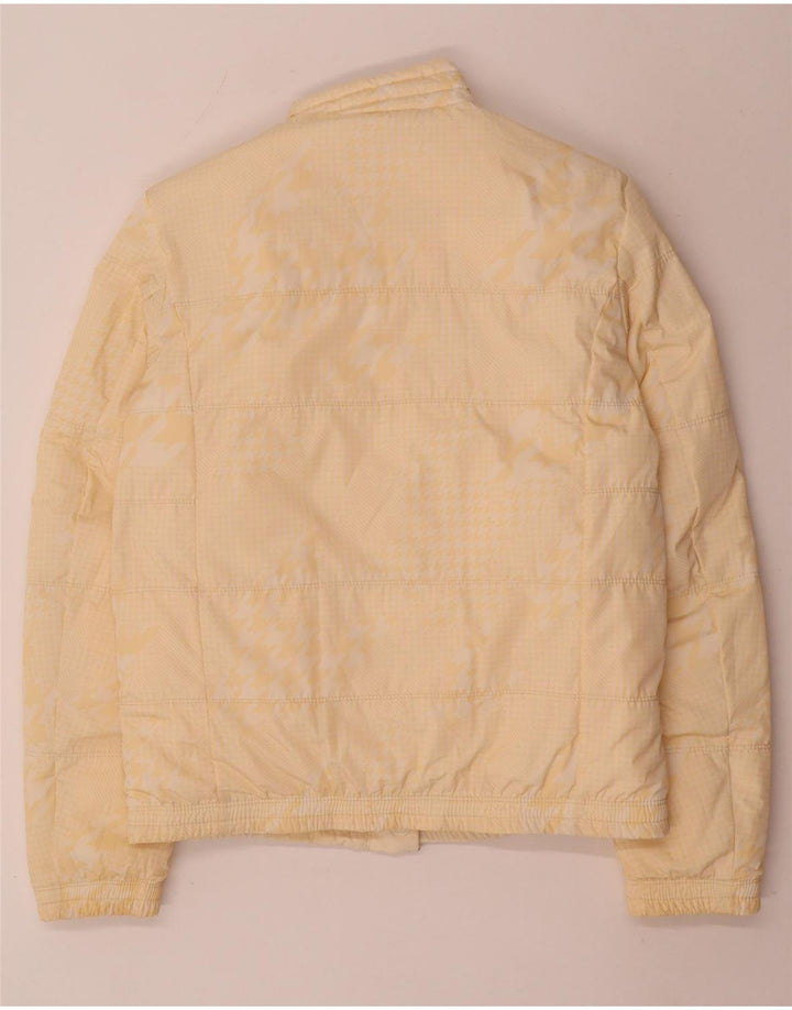 Hugo Boss Womens Vendbar polstret jakke UK 8 Small Beige Polyester