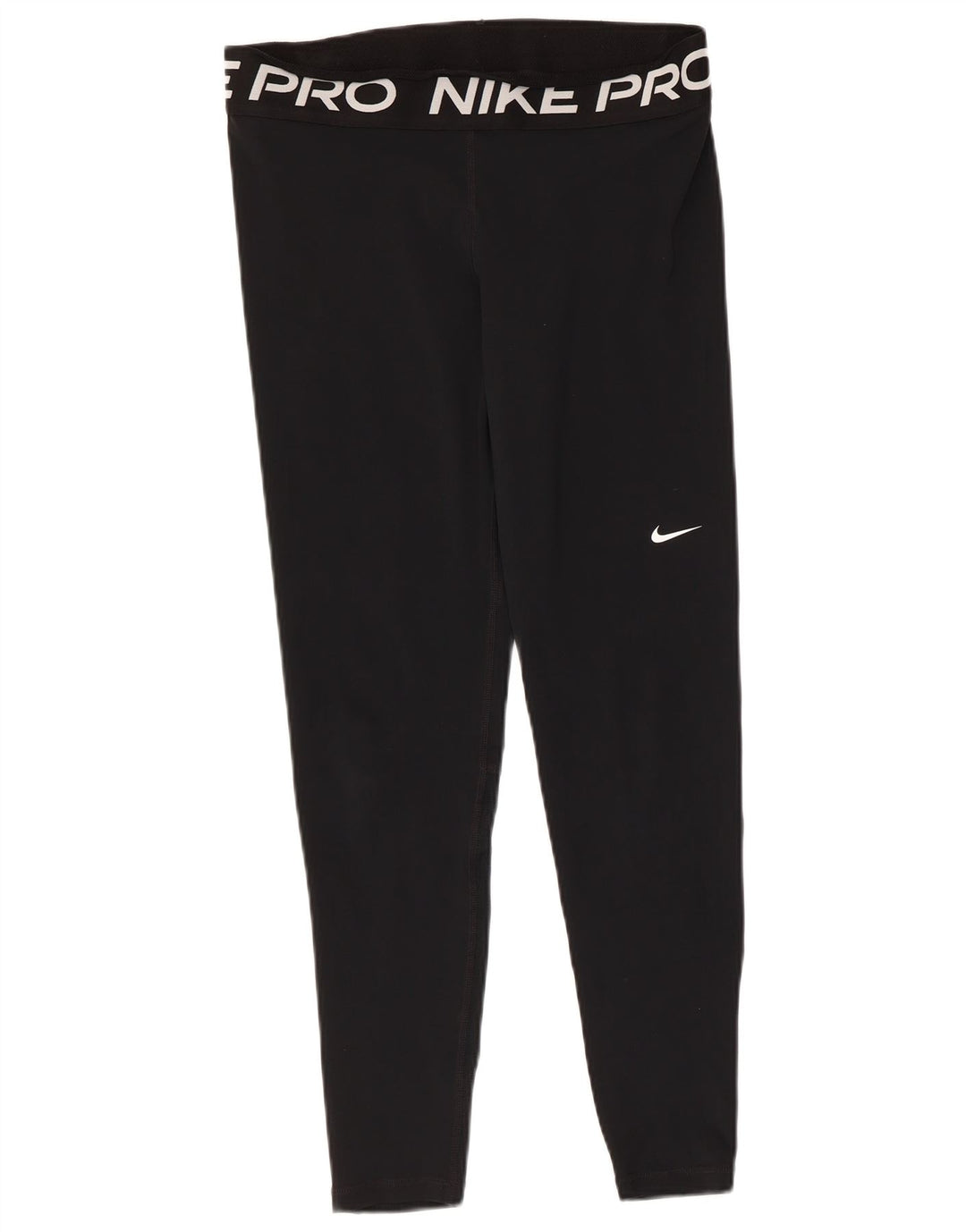 Nike Dri Fit grafiske leggings til kvinder, store sorte polyester