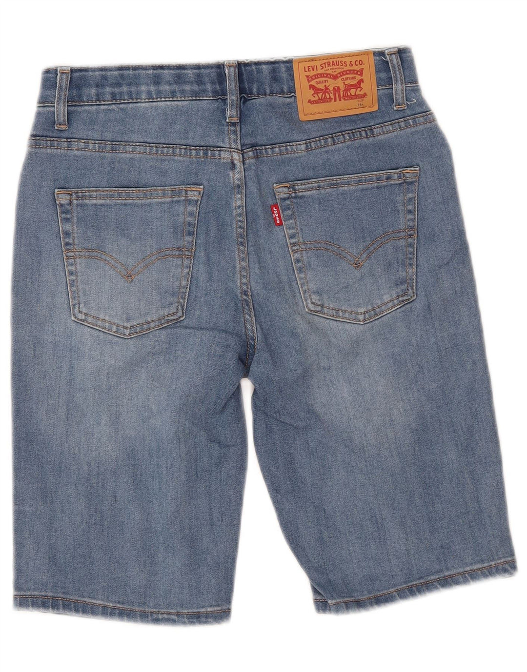LEVI'S Denimshorts til piger 13-14 år W26 Blå Bomuld