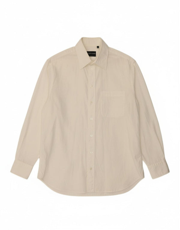 GIORGIO ARMANI Mens Shirt Size 39 15 1/2 Medium White