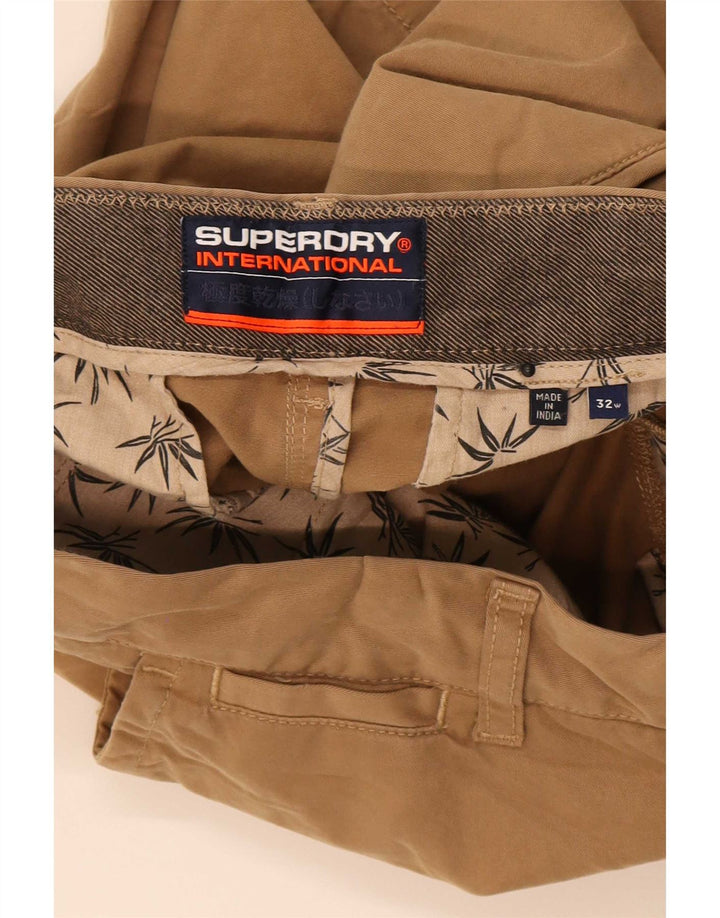Superdry Chino Shorts til mænd W32 Medium Beige Bomuld
