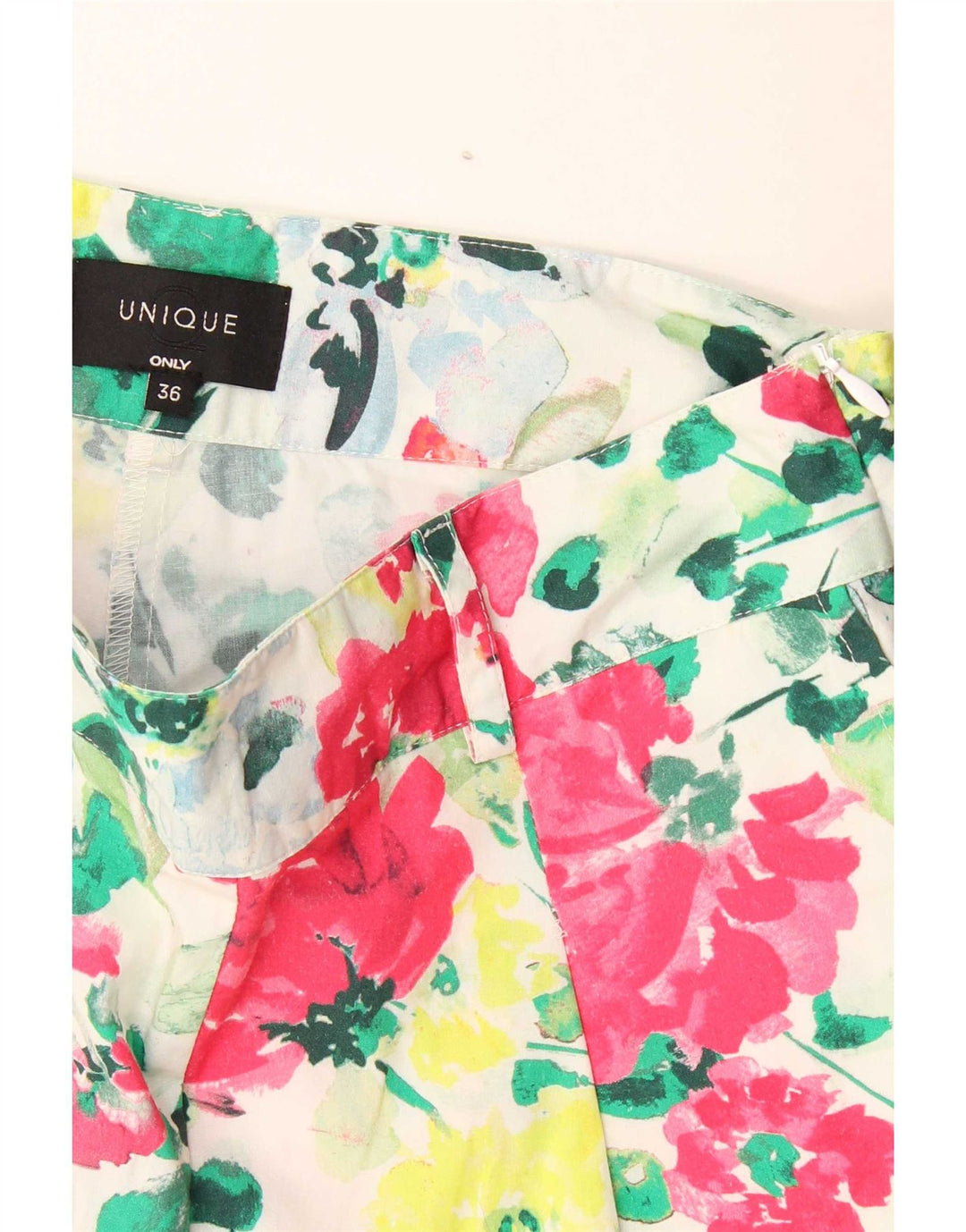Only Womens Casual Shorts EU 36 Small W28 Multicolored Floral