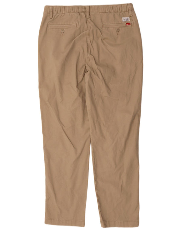 Levi's Herre tilspidsede Chinobukser Large W34 L30 Beige Colourblock Bomuld