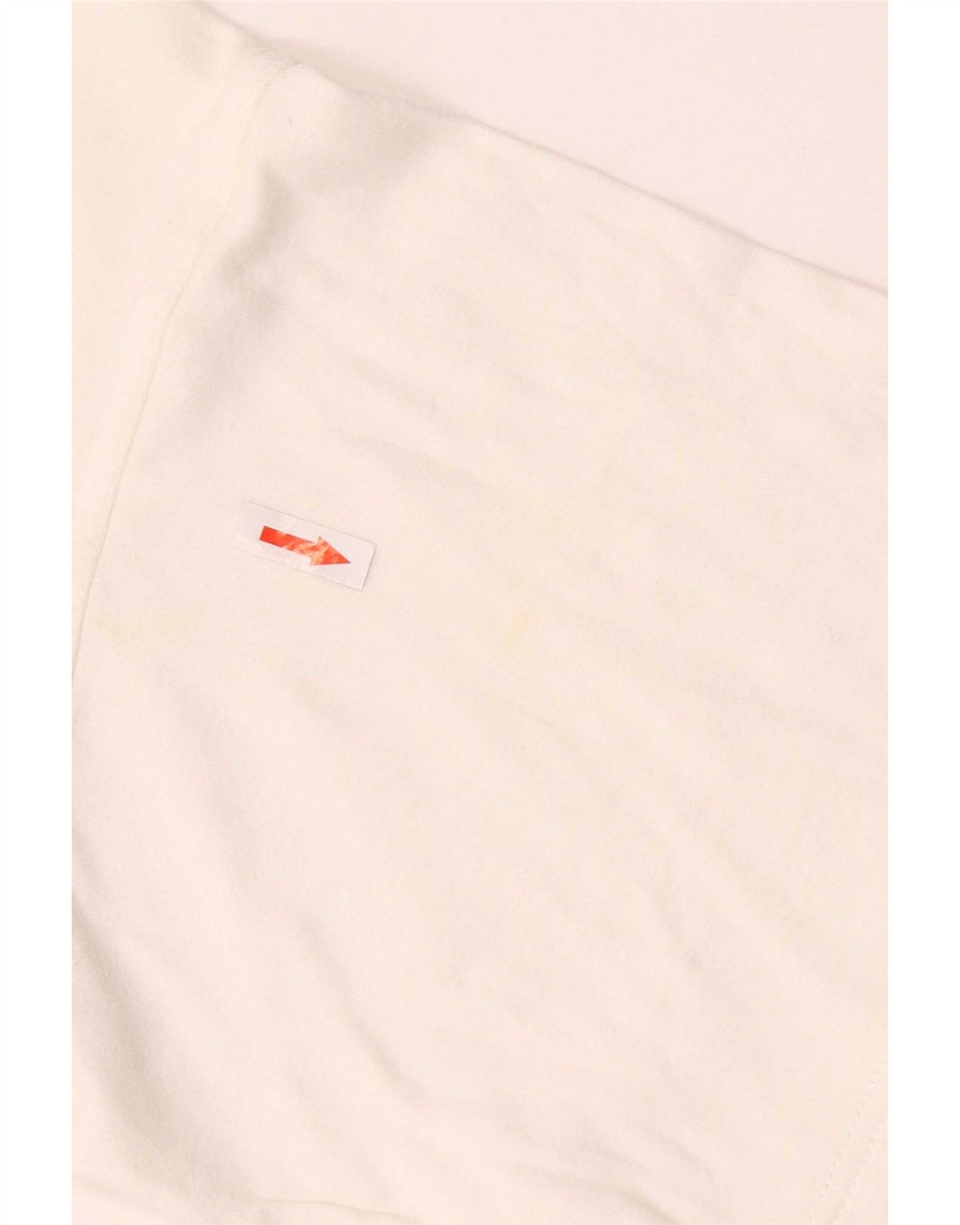 Byblos Herre Grafisk T-Shirt Top Medium Hvid Bomuld
