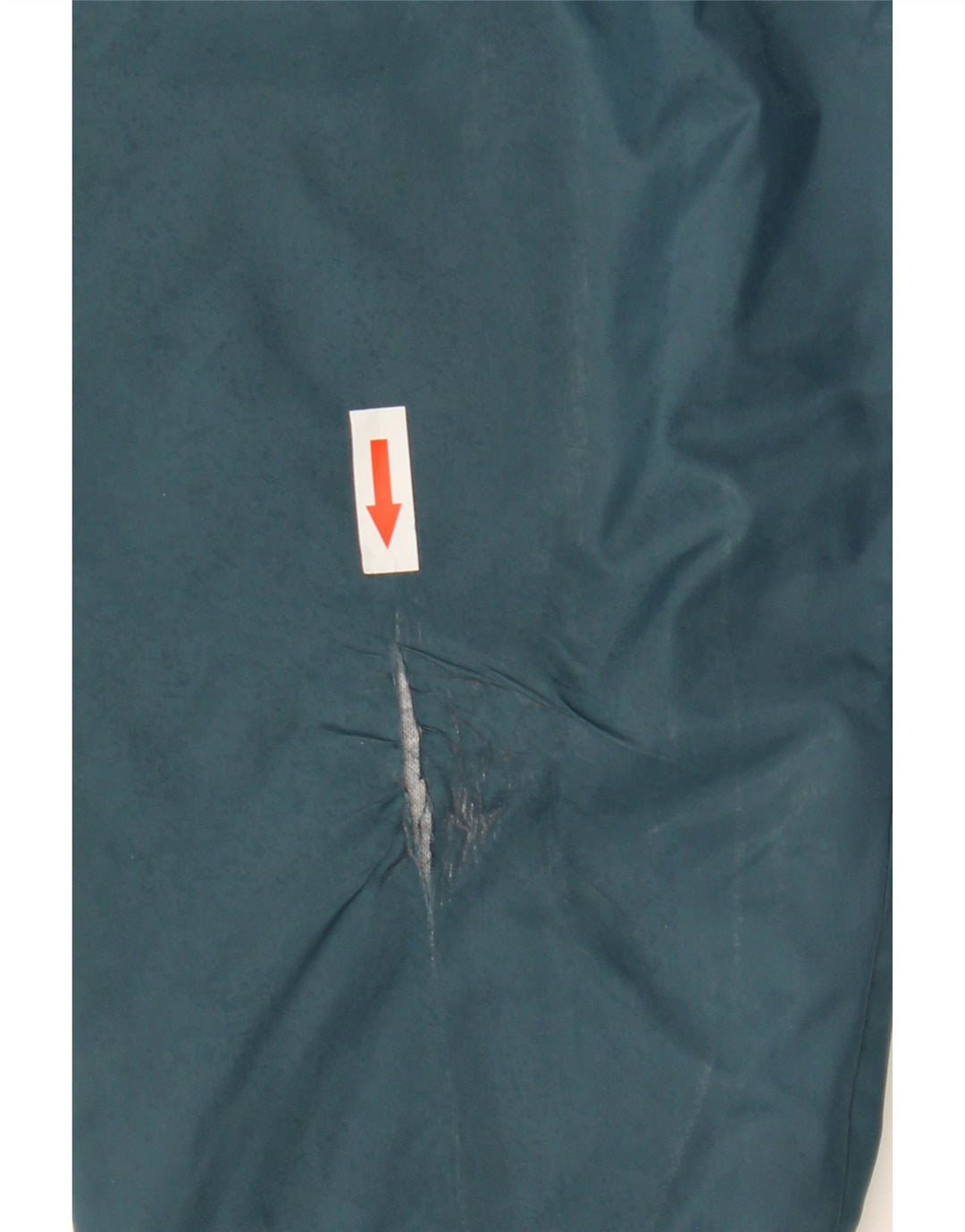 Vans Herre Hooded Windbreaker Jacket UK 36 Small Blue Colourblock Nylon