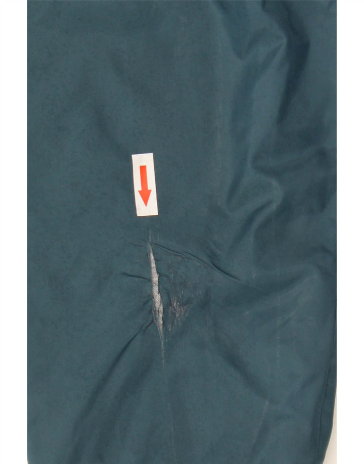 Vans Herre Hooded Windbreaker Jacket UK 36 Small Blue Colourblock Nylon