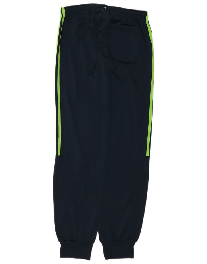 Adidas Træningsdragt til mænd Joggers UK 38/40 Medium Navy Blue Polyester