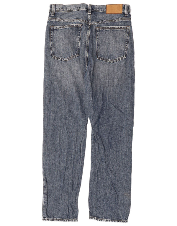 Zara Straight Jeans til mænd EU 38 Small W30 L31 Blå