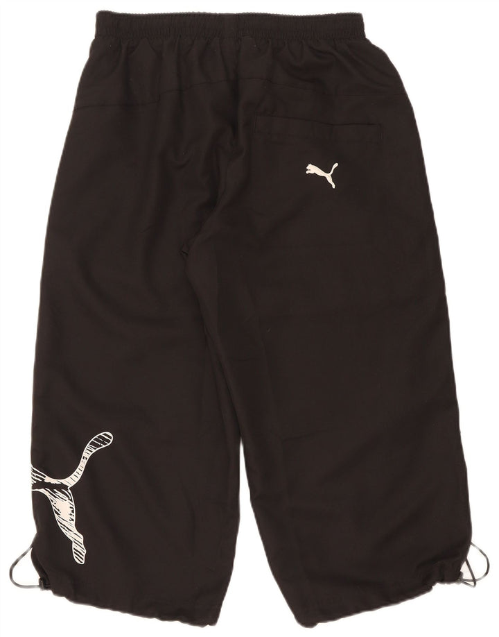 Puma Herre Grafisk Capri træningsdragt Bukser Small Black