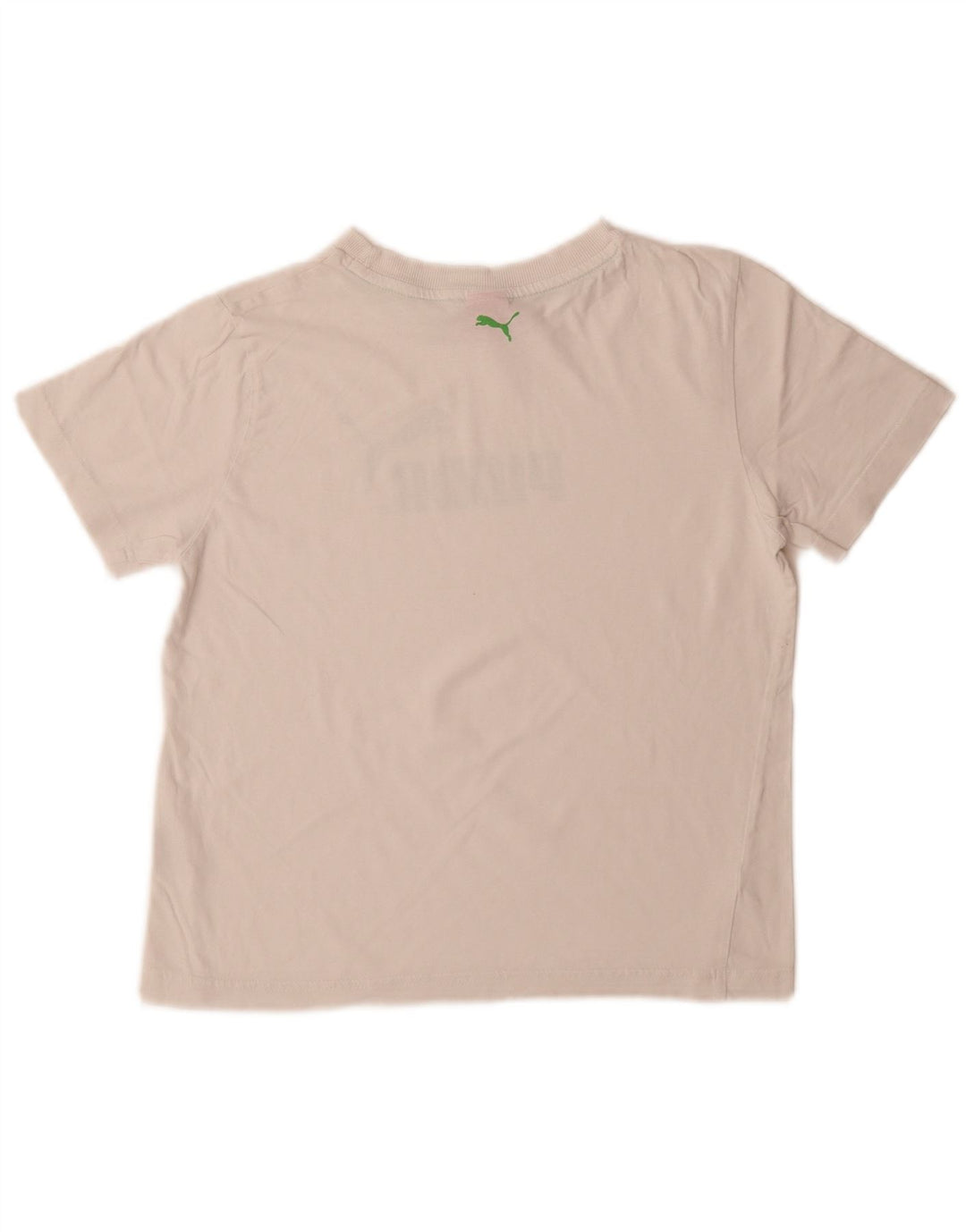 Puma Boys Grafisk T-Shirt Top 11-12 År Hvid
