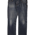Tommy Hilfiger Herre Regular Fit Straight Jeans W38 L34 Blå Bomuld