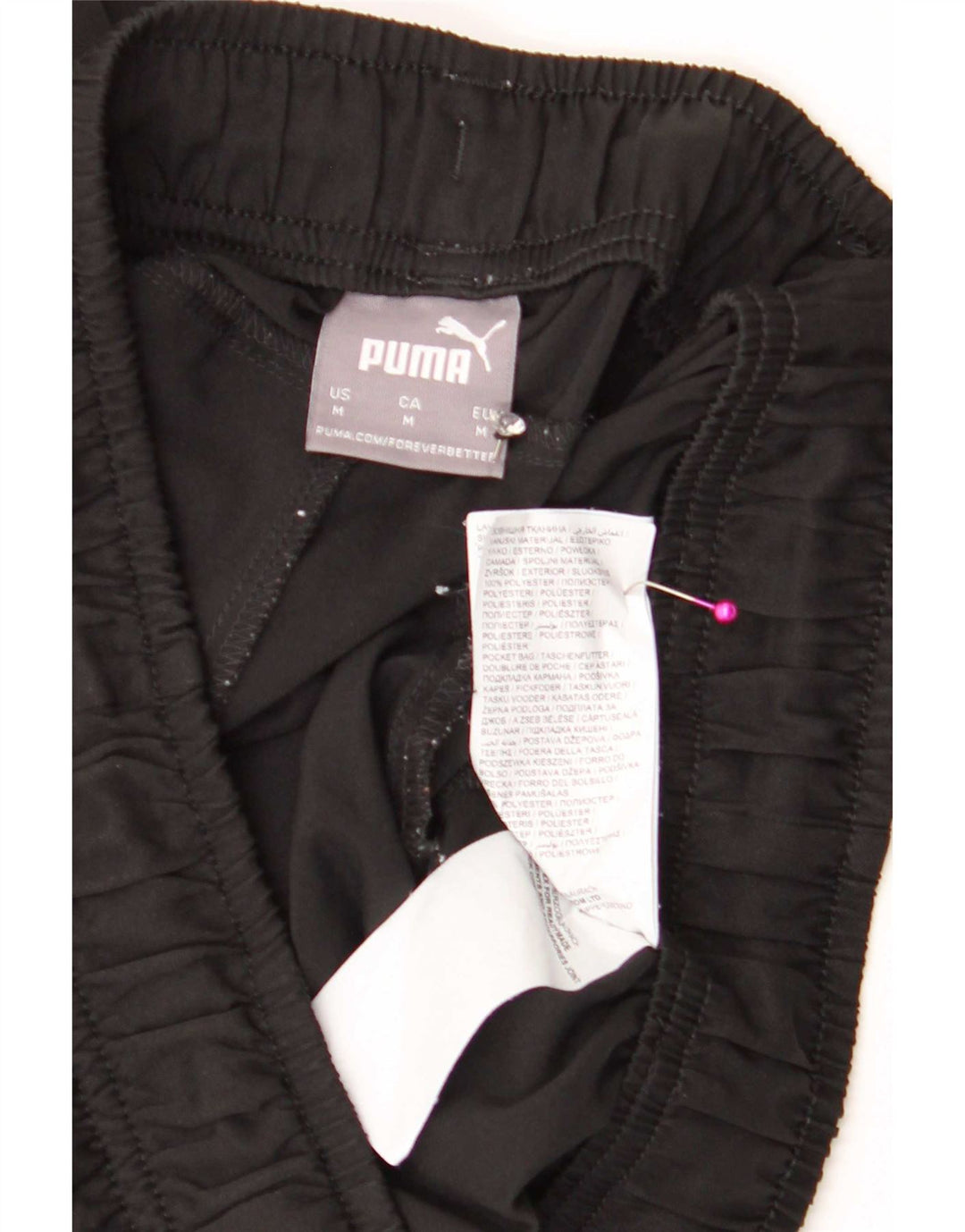 Puma Herre Sportshorts Medium Sort Polyester