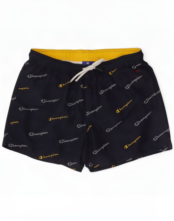 Champion Herre grafiske svømmeshorts Medium marineblå polyester