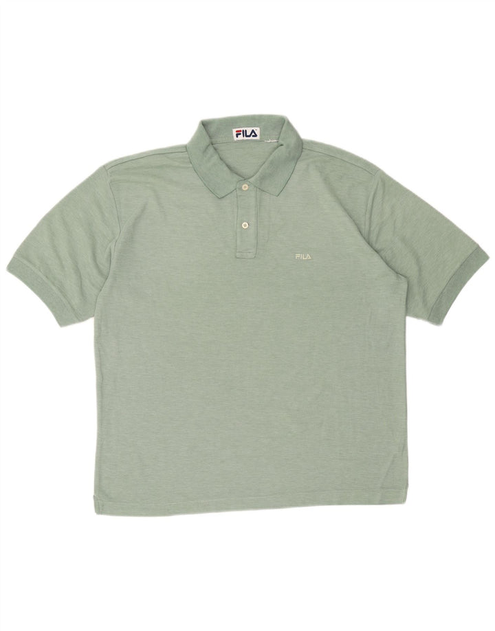 Fila Poloskjorte til mænd XL Grøn