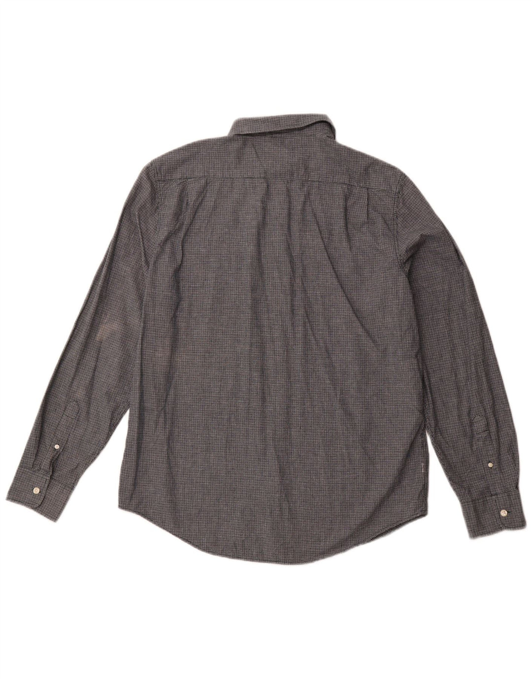 LEVI'S Slim Fit skjorte til mænd Stor marineblå ternet bomuld