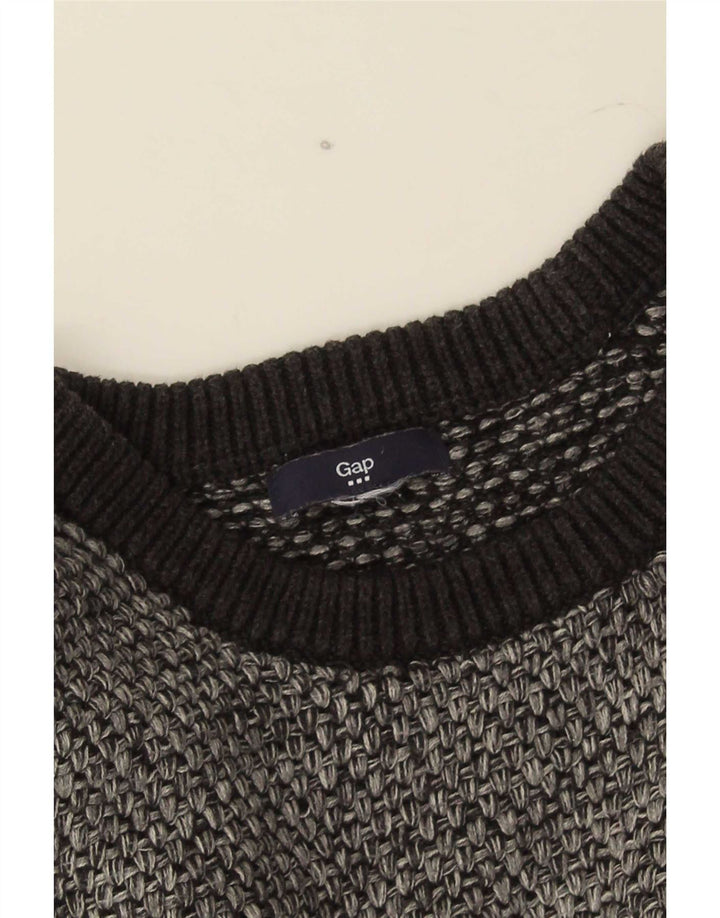 Gap Herre Crew Neck trøje Små grå Flecked