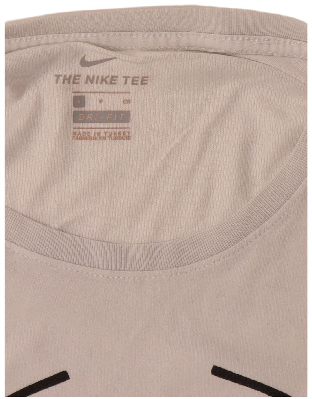 Nike Herre Dri Fit grafisk T-shirt top lille hvid