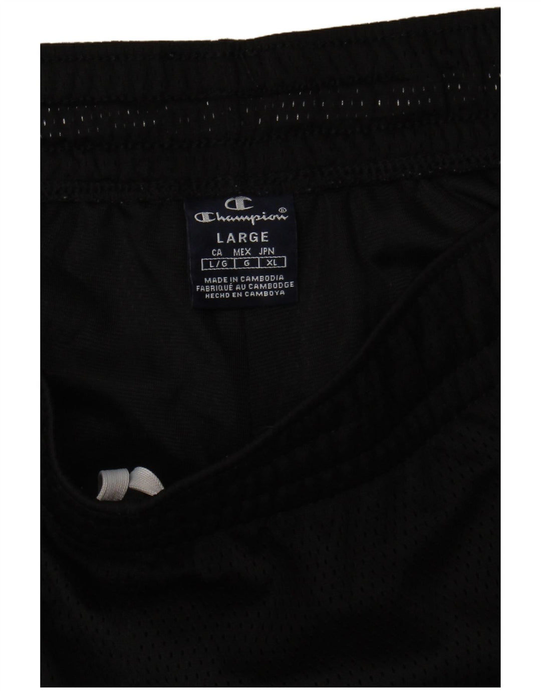 Champion Herre sportsshorts Large Black Colourblock