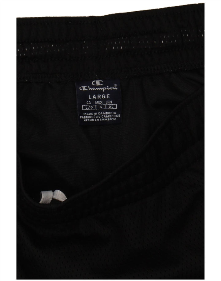 Champion Herre sportsshorts Large Black Colourblock