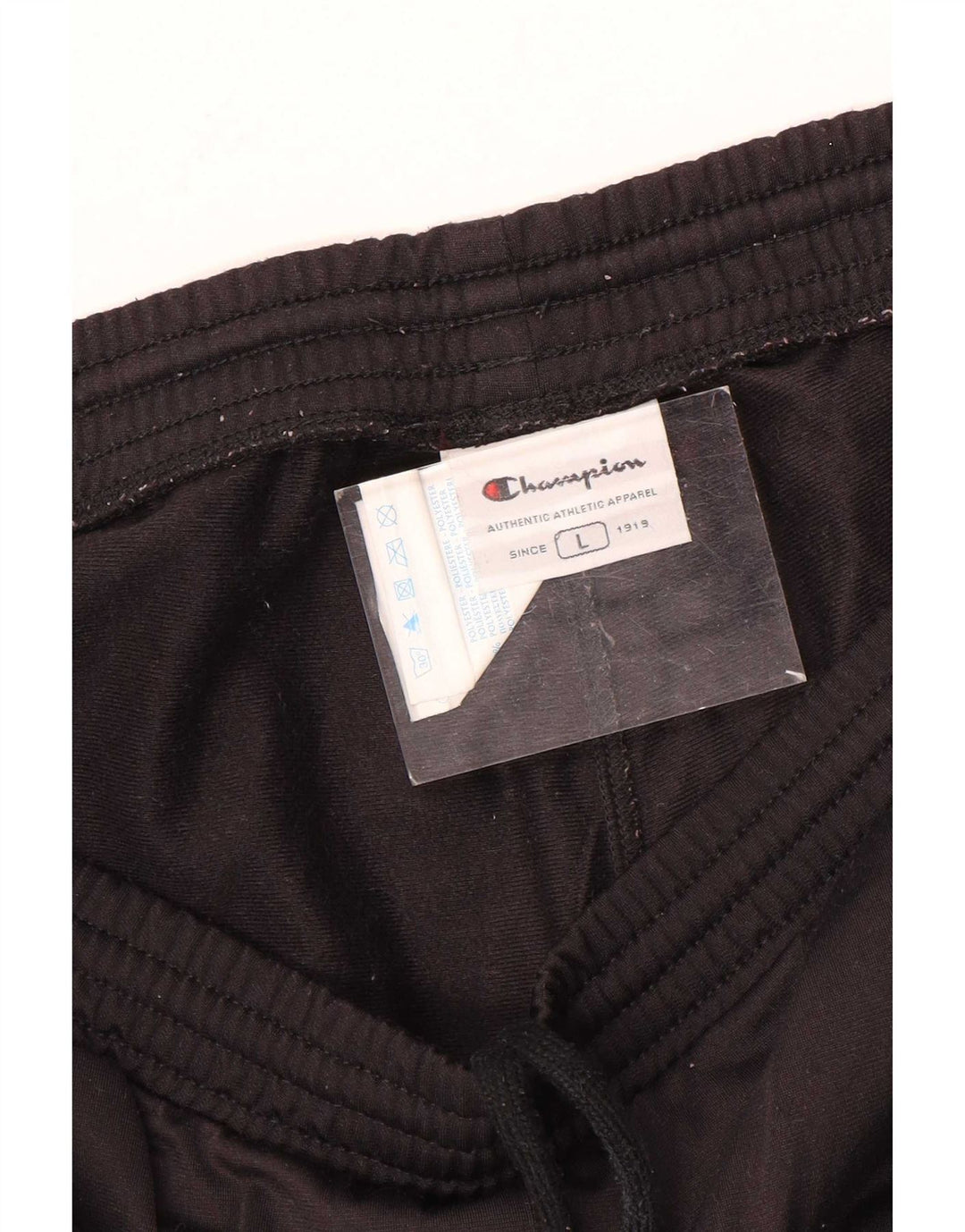 Champion Herre grafisk træningsdragt Bukser Large Black Colourblock Polyester